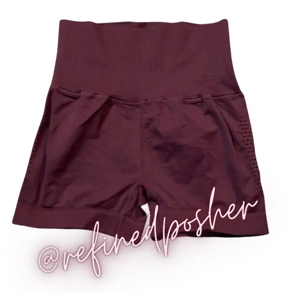 Free People Movement Good Karma Running Shorts size XS/S & M/L NEW Oxblood - Picture 2 of 8
